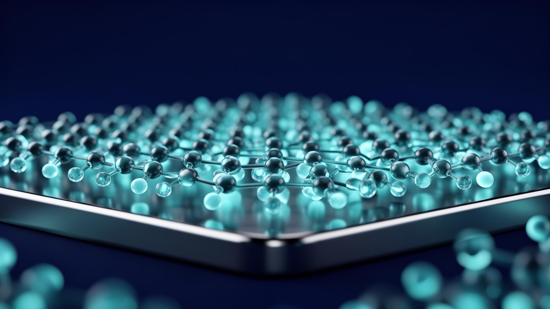 Visualization of the molecular SAM structure on a metal surface